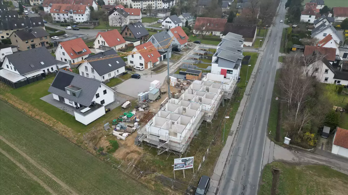 Familienfreundliches Neubau Reihenhaus mit Garten & Carport in  Top-Lage Babenhausen