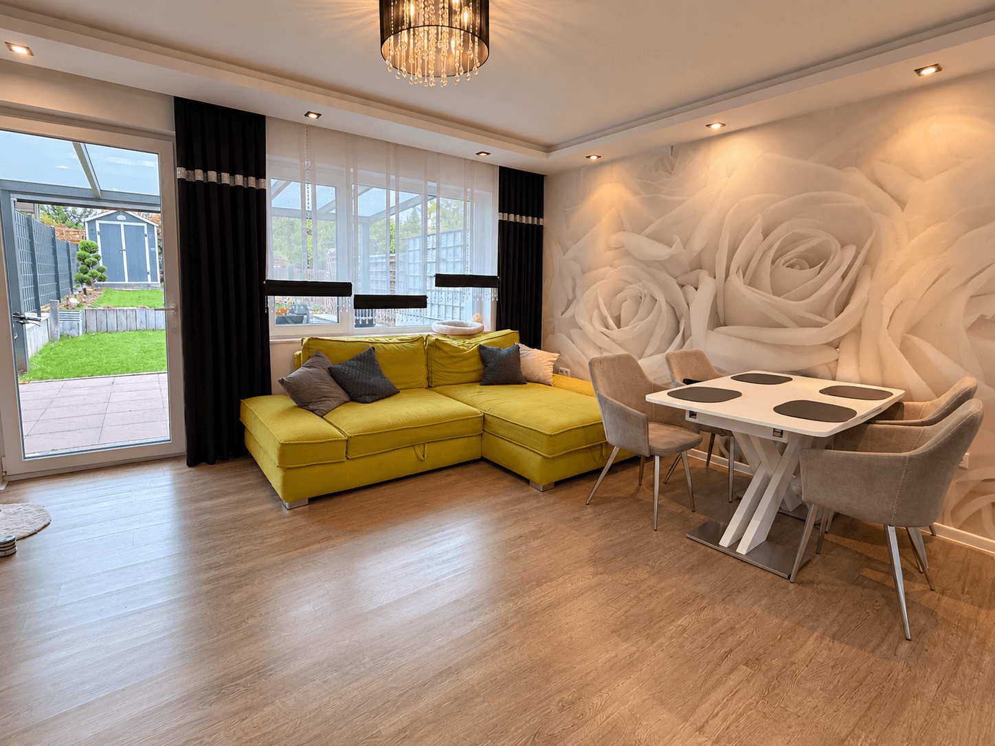 Modernisiertes Reihenmittelhaus mit zusätzlichem Raumangebot 